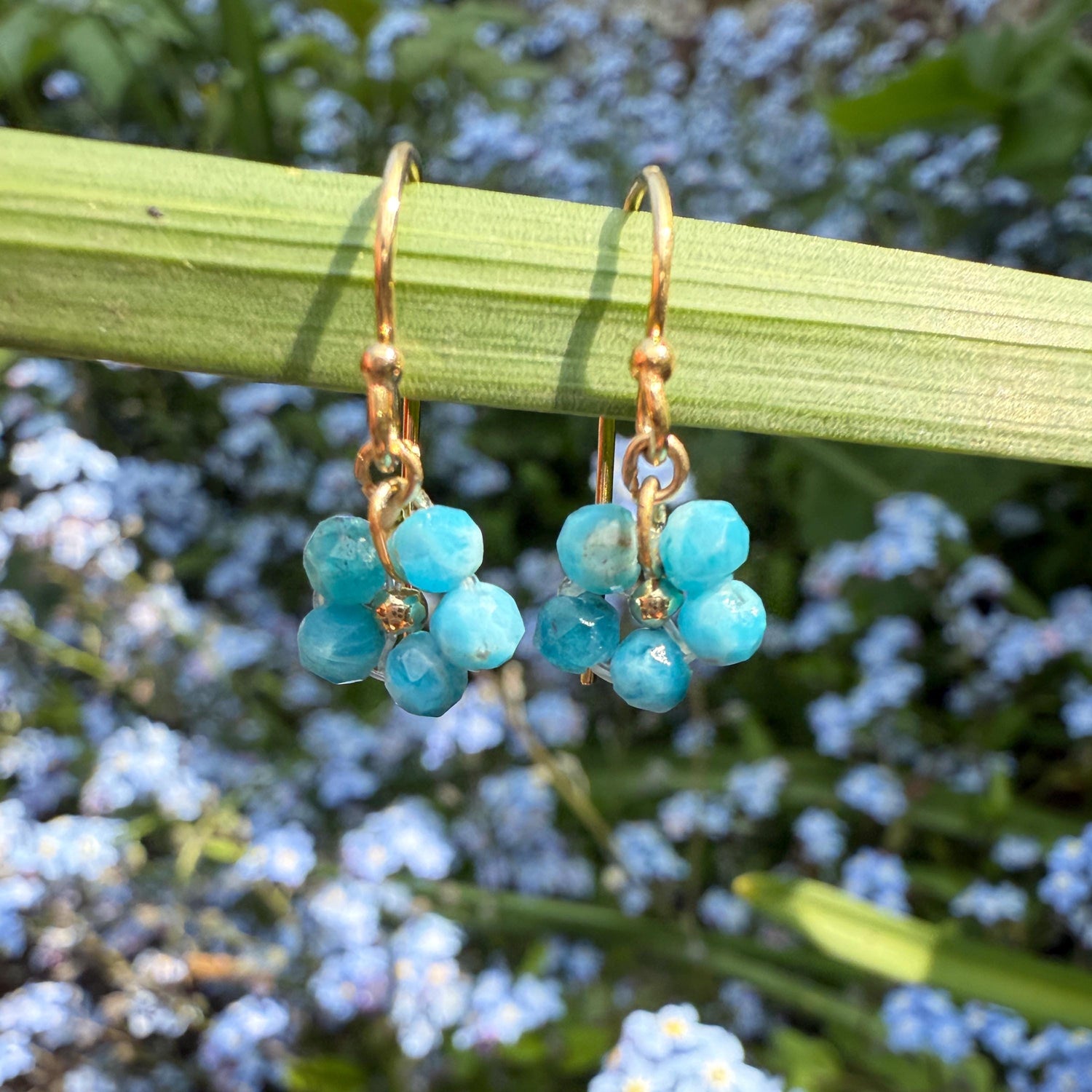 Blue Apatite & Lapis Lazuli